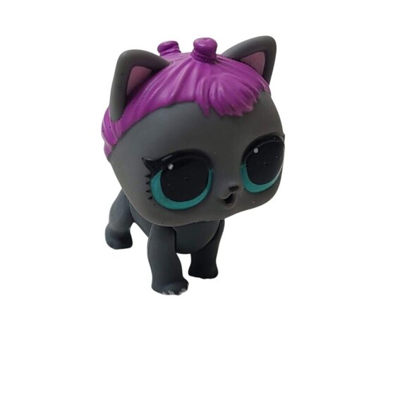 Mga Other - LOL Surprise Pets Series 3 Roller Kit 10 Kitty MGA 2018 Figure Gray Pink Hair